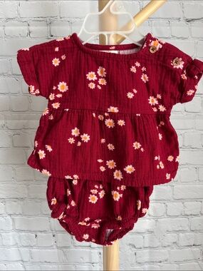 ⭐️⭐️ PICK 5 / $20Baby Cat & Jack Baby Girl Floral Two-Piece Set